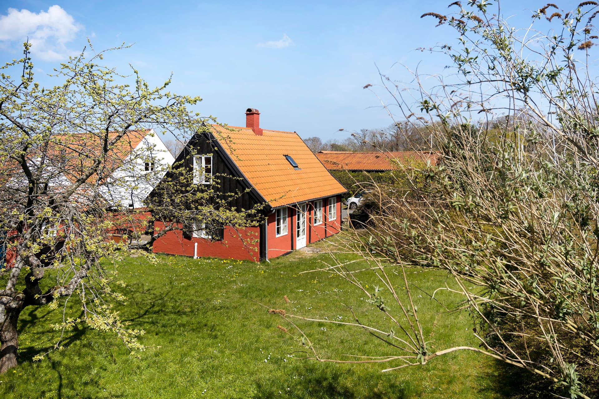 Charmerende byhus i hyggelige Svaneke