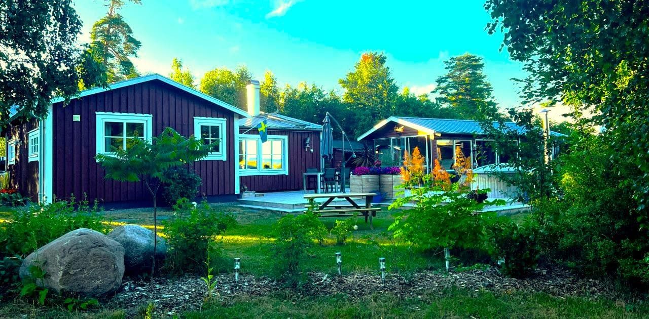 Superdejligt feriehus med havudsigt, vildmarksbad